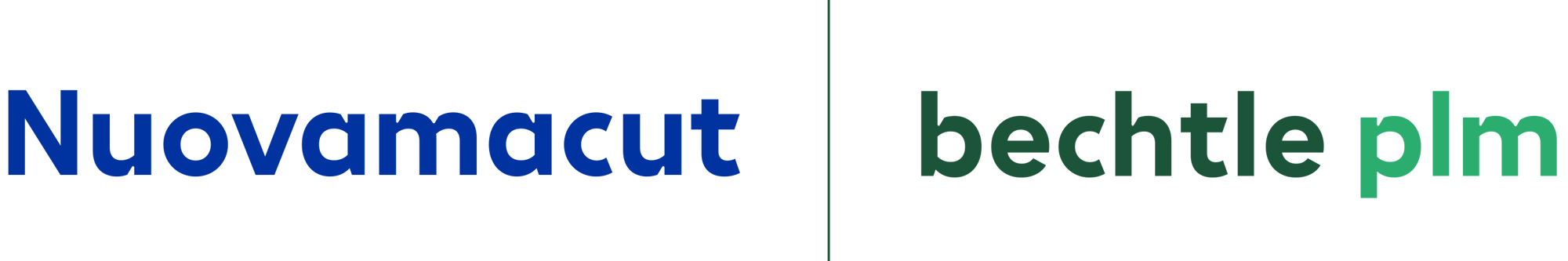 Logo Alta risoluzione Nuovamacut new Font  bechtle plm